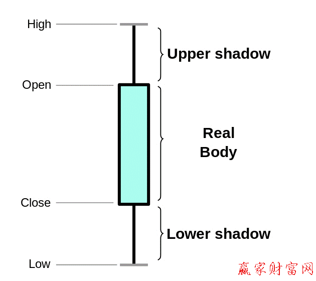 單個K線英文翻譯